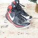 Nike Shoes | Men's Nike Prime Hype Df Black Red White Sz 8 Euc | Color: Black/Red | Size: 8