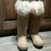 J. Crew Shoes | J.Crew Suede Boots | Color: Cream/Tan | Size: 6