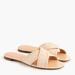 J. Crew Shoes | J Crew Glitter Cora Crisscross Sandals In Buff 8 | Color: Cream/Tan | Size: 8