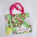 Lilly Pulitzer Bags | Lilly Pulitzer Shopping Bag, Guc, 8 1/2x11x4" | Color: Green/Pink | Size: 8 1/2"X11x4"