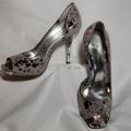 Jessica Simpson Shoes | Jessica Simpson 4" Heels | Color: Silver | Size: 8