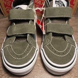 Vans Shoes | Bnib Boys Grey/Print Sk8 Hi Vans Shoes Size 11.5 | Color: Gray/White | Size: 11.5b