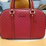 Gucci Bags | Gucci Micro Gg Red Satchel Crossbody Bag New | Color: Red | Size: Os