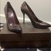 Gucci Shoes | Gucci Heels | Color: Brown/Red | Size: 9