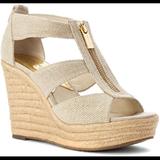 Michael Kors Shoes | Michael Kors Wedges | Color: Tan | Size: 10