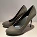 Gucci Shoes | Gucci Olive Green Patent Leather Heels Sz. 39 | Color: Green | Size: 9