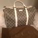 Gucci Bags | Cream Duffle Style Authentic Gucci Purse | Color: Cream | Size: Os