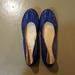 J. Crew Shoes | J. Crew Cece Italian Leather Blue Flats | Color: Blue | Size: 6.5