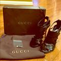 Gucci Shoes | Gucci Heels | Color: Black | Size: 9