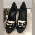 Gucci Shoes | Gucci Satin Shoes | Color: Black | Size: 10