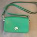 Coach Bags | Flash Sale! Coach Classic Crossbody Bag In Green | Color: Green | Size: Os