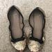 Kate Spade Shoes | Kate Spade Flats | Color: Black/Gold | Size: 6