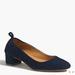 J. Crew Shoes | J. Crew Anya Block Suede Heel Black | Color: Black/Tan | Size: 8