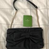 Kate Spade Bags | Kate Spade Nylon Bow Shoulder Bag | Color: Black | Size: Os