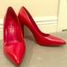 Jessica Simpson Shoes | Jessica Simpson Red Heels Size 9 | Color: Red | Size: 9