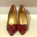 Coach Shoes | Coach Red Heels | Color: Red | Size: 9