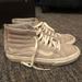 Vans Shoes | Grey Suede Vans Sk8-Hi High Top Sneakers | Color: Gray | Size: 8