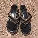 Coach Shoes | Gently Worn Coach Wedge Sandals. 8m | Color: Brown/Tan | Size: 8