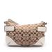 Coach Bags | Coach Signature East/West Duffel White Leather Bag | Color: Tan/White | Size: Os