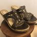American Eagle Outfitters Shoes | High Heal Wedge Sandals | Color: Brown | Size: 7