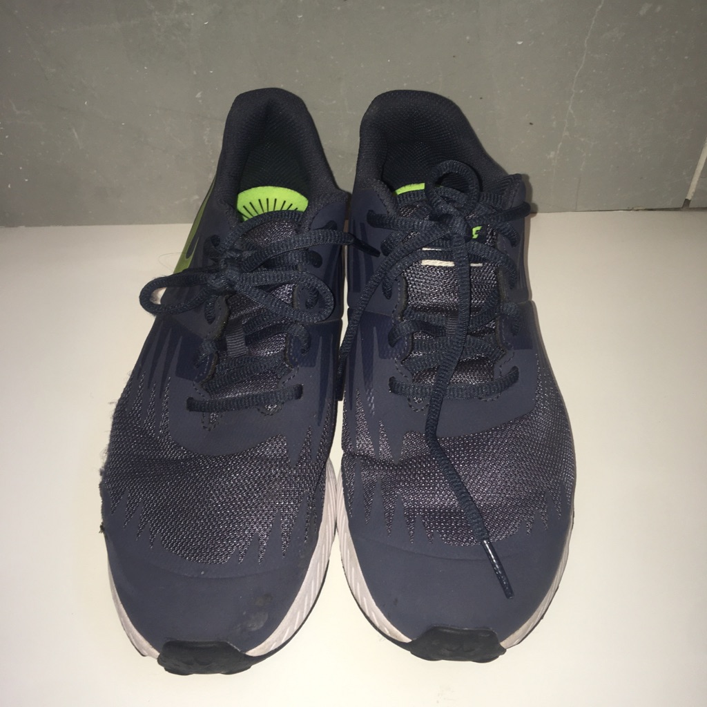 Nike Shoes | Host Pick Nike Star Runner Boys Shoes | Color: Gray/Green | Size: 6b