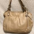 Coach Bags | Coach Alexandra Leather Tote. | Color: Tan | Size: Os
