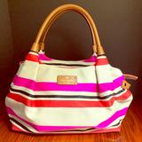 Kate Spade Bags | Kate Spade Pink,Red And Tan Handbag | Color: Pink/Tan | Size: Os