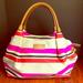 Kate Spade Bags | Kate Spade Pink,Red And Tan Handbag | Color: Pink/Tan | Size: Os