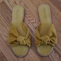 Madewell Shoes | Brand New Madewell Slip On Gold Shoes | Color: Gold | Size: 7.5