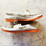 J. Crew Shoes | J.Crew X Sperry Topsiders | Color: Blue/Orange | Size: 8.5