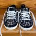 Coach Shoes | Coach 8 1/2m White & Black Canvas/Leather Sneakers | Color: Black/White | Size: 8.5