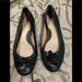 Coach Shoes | Coach Black Signature C Ballet Flats Sz 9 1/2 | Color: Black | Size: 9.5