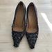 Gucci Shoes | Gucci Gray & Black Velvet Heels | Color: Black/Gray | Size: 7.5