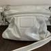 Coach Bags | Coach Poppy Silver Metallic Crossbody Bag | Color: Silver | Size: Os