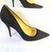 Kate Spade Shoes | Kate Spade Stiletto Suede Pointy Toe Heels Black | Color: Black | Size: 9.5