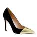 J. Crew Shoes | J.Crew Sasha Suede Pumps | Color: Black/Gold | Size: 6.5
