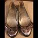 J. Crew Shoes | J.Crew Bronze Metallic Ballet Flats. | Color: Brown | Size: 8