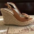 Jessica Simpson Shoes | Jessica Simpson Wedges | Color: Brown/Tan | Size: 7.5
