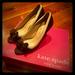 Kate Spade Shoes | Kate Spade Brown And Cream Heels With Cute Bows | Color: Brown/Cream | Size: 6