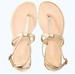 Lilly Pulitzer Shoes | Lilly Pulitzer Sandal | Color: Gold | Size: 7.5