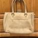 J. Crew Bags | Light Tan Suede Tote With 3 Pockets | Color: Cream | Size: Os