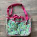 Lilly Pulitzer Bags | Lily Pulitzer Laptop Bag With Strap | Color: Green/Pink | Size: Os