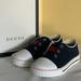Gucci Shoes | Gucci Toddler Sneakers- Navy/White With Box | Color: White | Size: Toddler Size 9