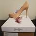 Jessica Simpson Shoes | Jessica Simpson Platform Heels | Color: Tan | Size: 8.5