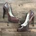 Jessica Simpson Shoes | Jessica Simpson Brown Textured Pumps Sz 6.5 | Color: Brown | Size: 6.5