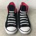 Converse Shoes | Girls Converse Chuck Taylor High Top Size 4 | Color: Black/Pink | Size: 4g