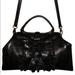 Jessica Simpson Bags | Jessica Simpson Crocodile Cross-Body Satchel Tote | Color: Black/Gold | Size: Os