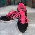 Nike Shoes | Girls Nike Tennis Shoes | Color: Black/Pink | Size: 4bb