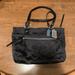 Coach Bags | Coach Black Fabric Handbag | Color: Black | Size: Os