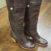 Coach Shoes | Dark Brown Leather Coach Riding Boots | Color: Brown | Size: 9